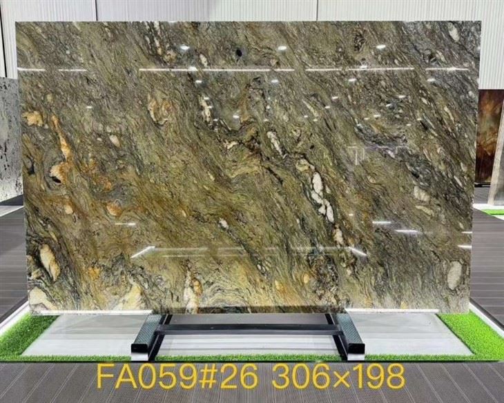 Silk Road Fusion Blue Quartzite Dining Table