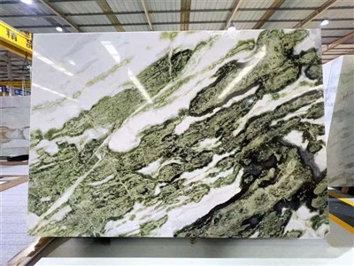 Мраморная плита Calacatta Verde