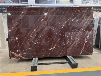 Темно-красная мраморная мраморная плита Rosso Collemandina для кухонной столешницы