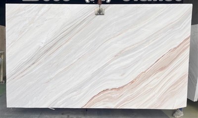 Палиссандро Белая мраморная плита