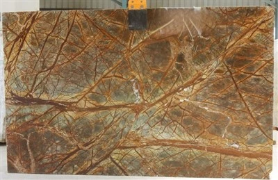 Мраморная плита Rainforest Brown