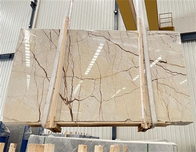 Sofita Gold Marble Бежевая мраморная плита для внутренней отделки