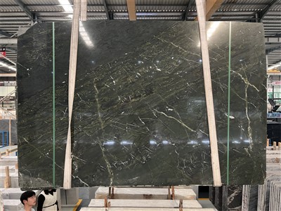 Мраморная плита Верде Боргонья