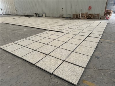 Белая гранитная плитка