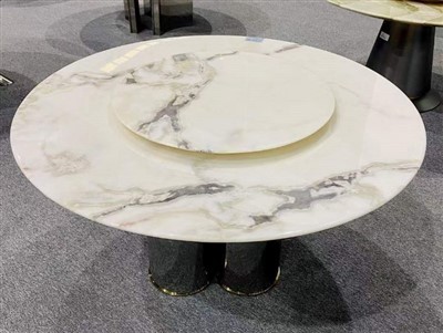 Журнальные столики из белого мрамора